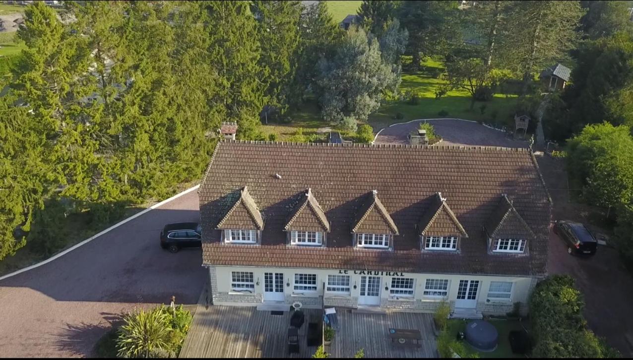 Le Cardinal B&B Annebault Exterior foto