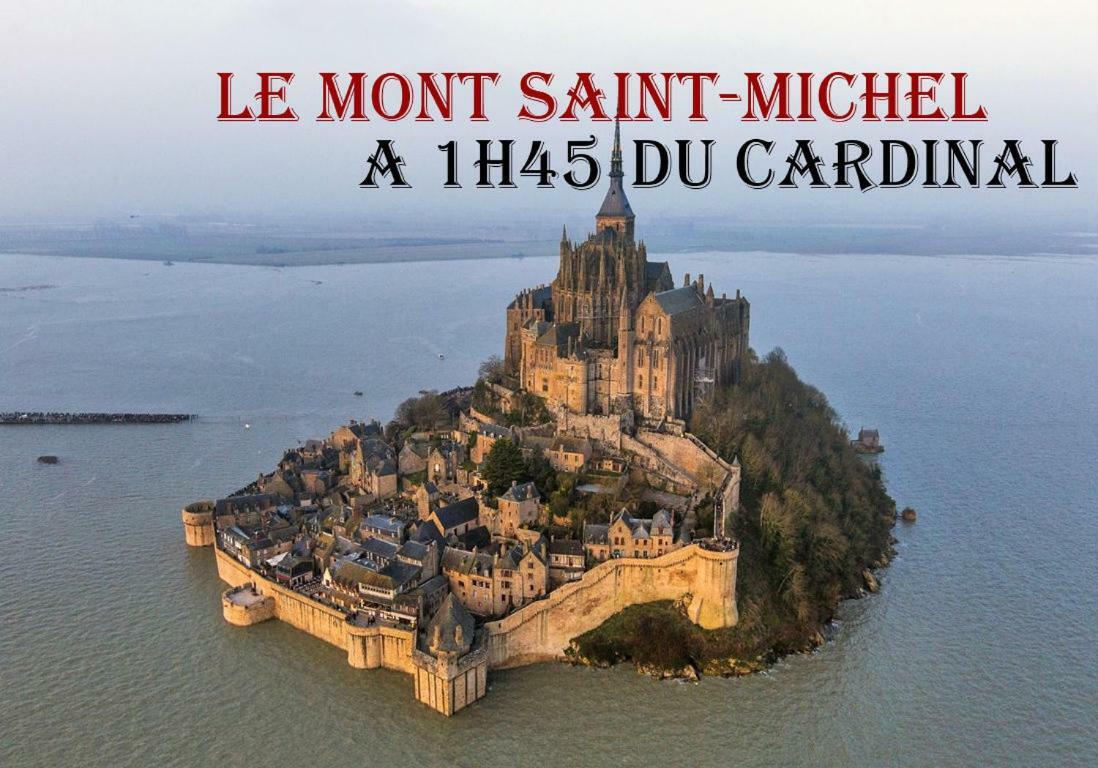 Le Cardinal B&B Annebault Exterior foto